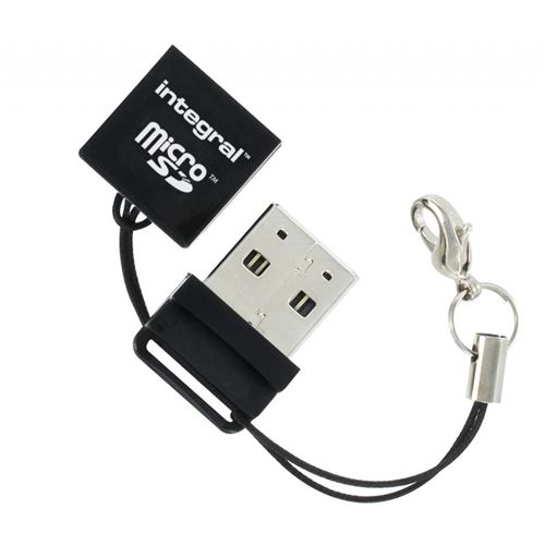 Integral - Kaartlezer (microSD, microSDHC) - USB 2.0