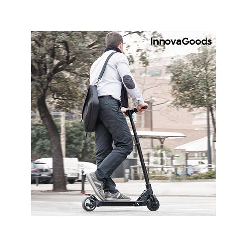 Trottinette Électrique Pliable InnovaGoods 4400 mAh 250W Noire