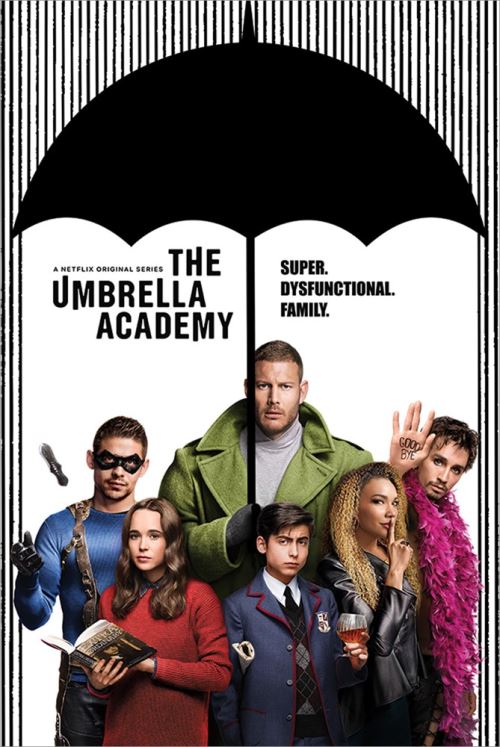 The Umbrella Academy Maxi Poster 61 x 91,5 cm Super Dysfunctional Family
