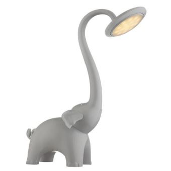 Poser Cm 39x16x33 Led Plastique En Gris Lampe A WHY9ED2eI