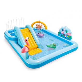 Aire De Jeux Gonflable Louisiane 257cm Bleu Jeu Piscine Gonflable Achat Prix Fnac