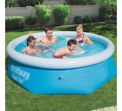 Bâche 4 Saisons 240cm Pour Piscine Hors Sol Fast Set™ | Protection Débris, Algues | Diamètre 244cm
