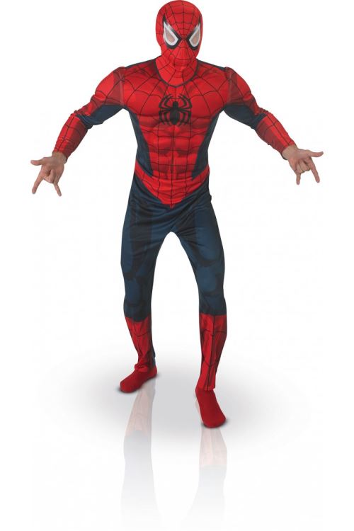 Costume spiderman deluxe marvel universe xl