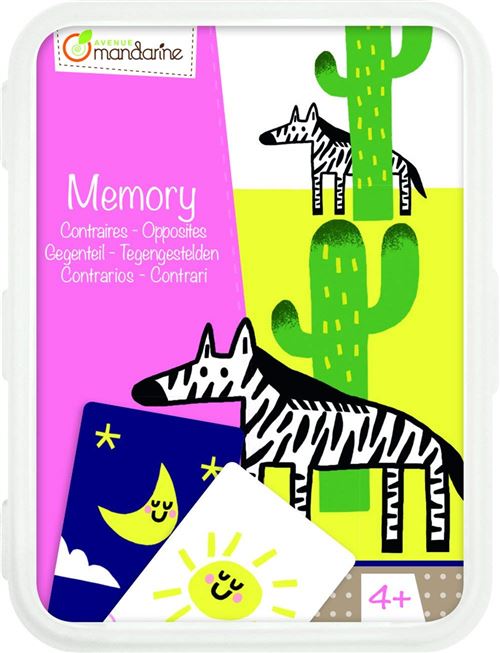 Avenue MandarineCO102O Un Jeu de Cartes - Mémoire des contraires