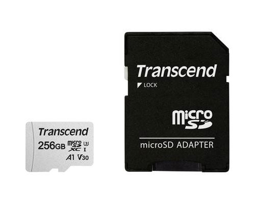 Transcend 256GB MICROSD MIT ADAPTER/UHS-I U3 A2