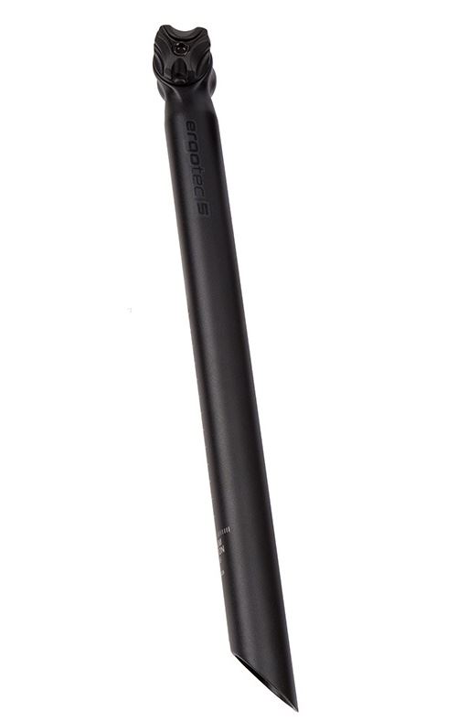 Ergotec tige de selle Viper31.6 x 400 mm 30 mm offset noir
