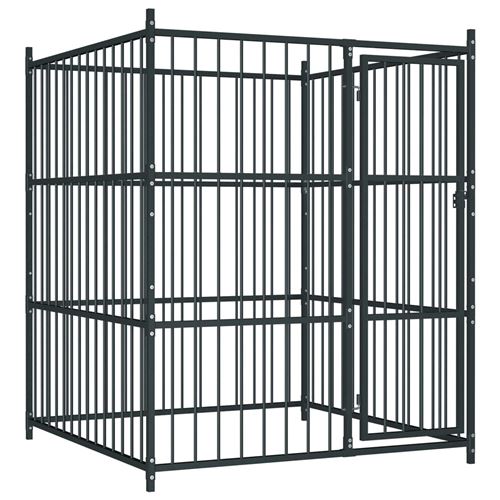 Meilleurs prix pour vidaXL Chenil d'Extérieur pour Chiens Enclos Chiots Animaux Extérieur Durable
