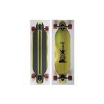 Skate Surfboard Street Surfing Shark Attack 36 koa black
