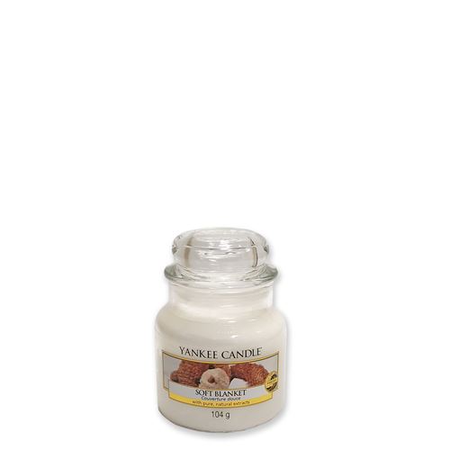 Bougie Jarre PM 104g YANKEE CANDLE - Soft Blanket