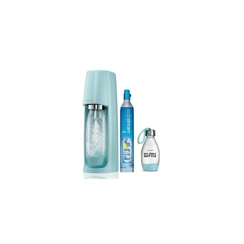 SODASTREAM Pack Machine a soda Spirit Bleue Pastel + Ma Petite Bouteille Style 0.5L Lv