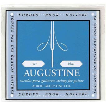 Jeu de cordes guitare classique Augustine Standard Bleu Tirant Fort