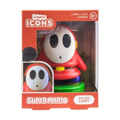 Paladone Blanc Lampe Led Shy Guy Super Mario - Image 4