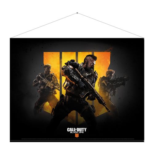 Call of Duty - Black Ops 4 Keyart - Wallscroll Drapeau Multicolore