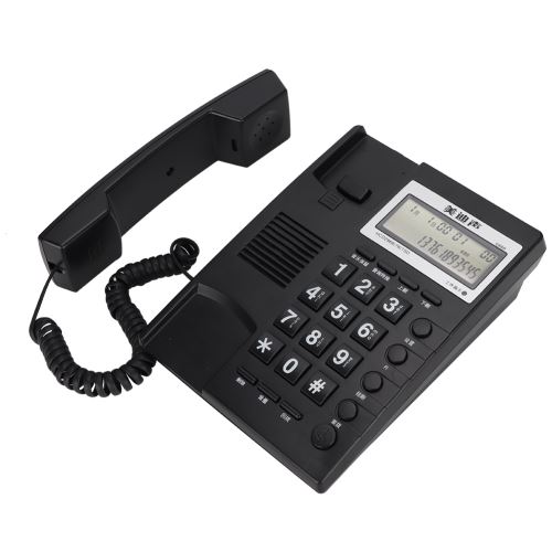 Téléphone fixe filaire DL580 - Noir