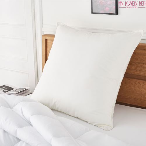 Mylovelybed - oreiller percale 100% coton - 65x65 cm - doux et gonflant - confort moelleux - anti acariens - qualité hôtellerie de luxe