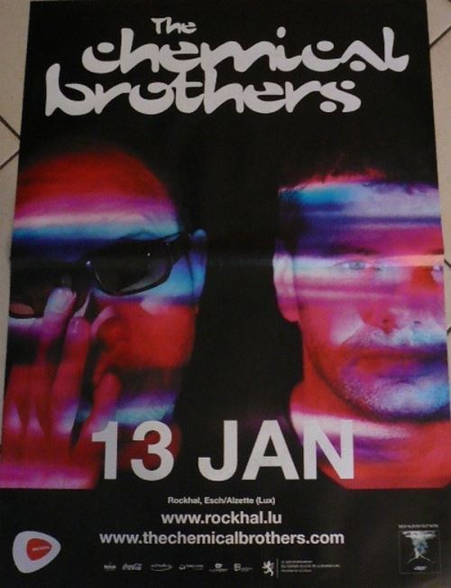 Acheter The CHEMICAL BROTHERS - 70x100 cm - AFFICHE / POSTER État correct - 17,99 € The CHEMICAL BROTHERS - 70x100 cm - AFFICHE / POSTER État correct - N/A reconditionné disponible sur Fnac
