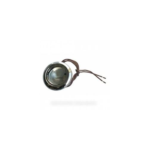 Lampe halogene 20w ø 55 m/m noire pour hotte airlux