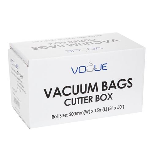 Rouleau distributeur de sacs sous vide 200mmx15m