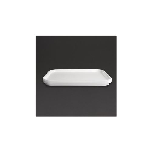 Plateau self-service kristallon blanc 450 x 350mm