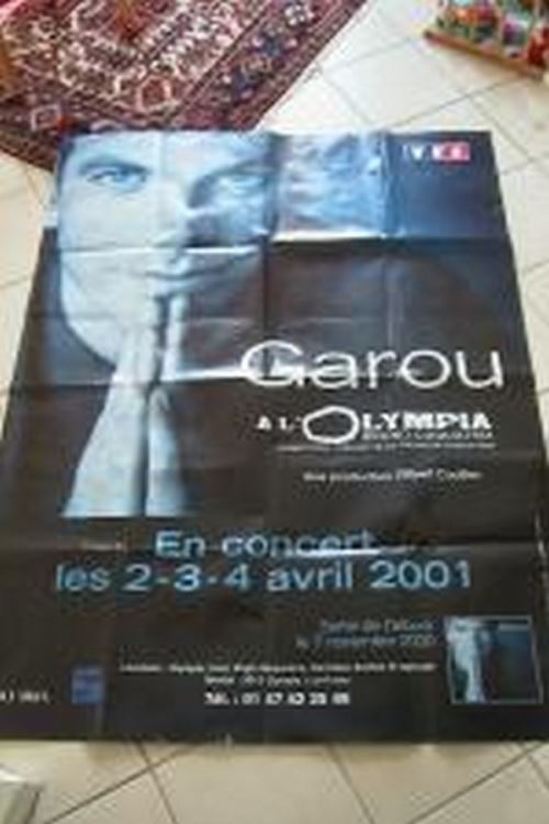 Garou - 110x150 cm - AFFICHE / POSTER