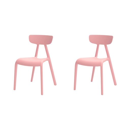 SoBuy® KMB15-Px2 Lot de 2 Chaise Enfant Design Chaise pour Enfants Siège Garçons et Filles Confortable Rose - Haute Qualité