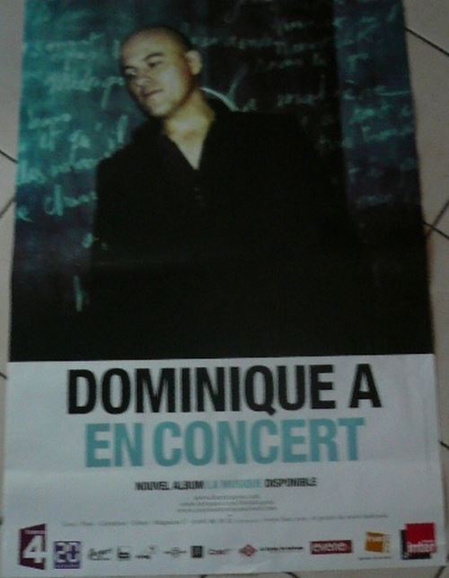 Dominique A - 70x100 cm - AFFICHE / POSTER