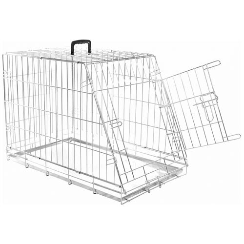 Meilleurs prix pour FLAMINGO Cage pour chiens avec côté incliné XL 50780701