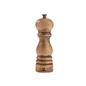 Peugeot - Moulin à sel manuel en bois de hêtre finition antiquaire 18 cm - 1