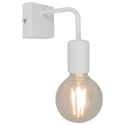 Applique lina metal laque blanc sampa helios 553088b