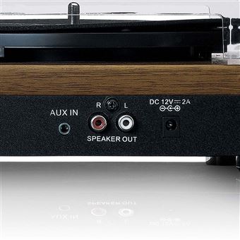 Dual Ensemble Haut-Parleurs Actifs LS 100 Avec Entrée Phono - Pour Platine Vinyle, Puissance 2x10W, Noir