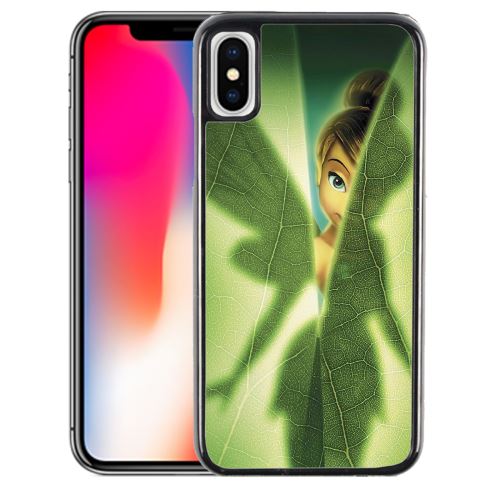 Coque pour iPhone XR fée clochette feuille