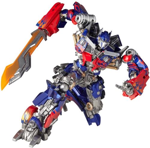 Sci-Fi Revoltech Series No.030 - Transformers Non Scale Pre-Painted Pvc Figure: Optimus Prime