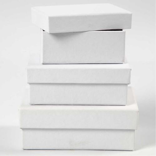 Boîtes rectangulaires, 18pièces