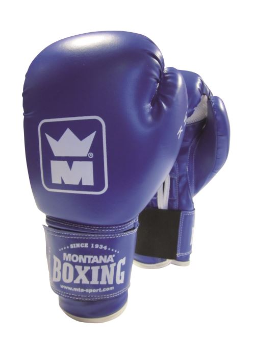 Montana Bleu Gants De Boxe Hawk - Image 3