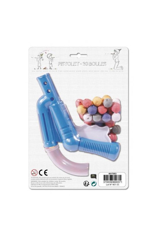 Pistolet + 30 Boules Dancing - Multicolores
