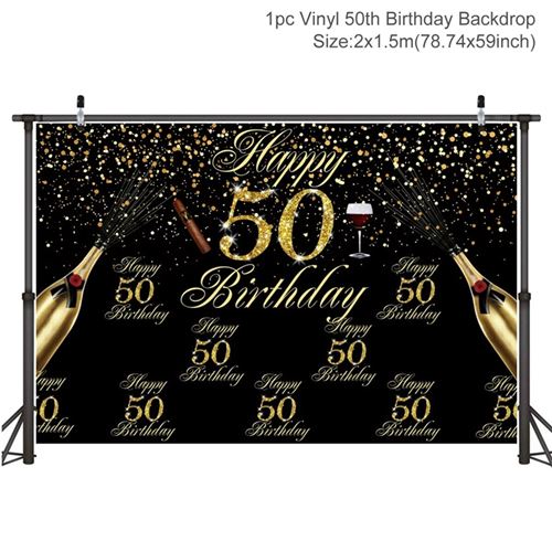 200x150 cm 30/40/50 anniversaire photo toile de fond Sequin photographie fond adulte A50