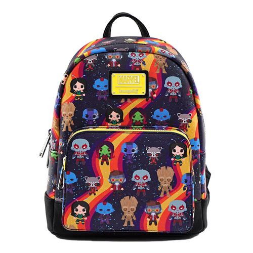 Loungefly x Marvel Guardians of the Galaxy Chibi AOP Mini Sac à dos