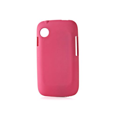 Coque rigide rose toucher gomme pour Wiko Ozzy