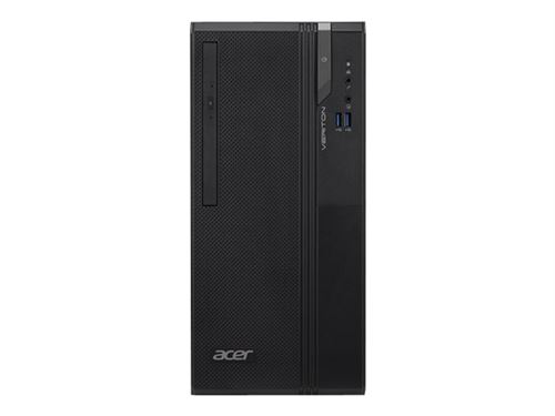 Acer Veriton Essential ES2 VES2735G - MT - Core i3 8100 / 3.6 GHz - RAM 8 Go - SSD 256 Go - graveur de DVD - UHD Graphics 630 - GigE - Win 10 Pro 64 bits - moniteur : aucun