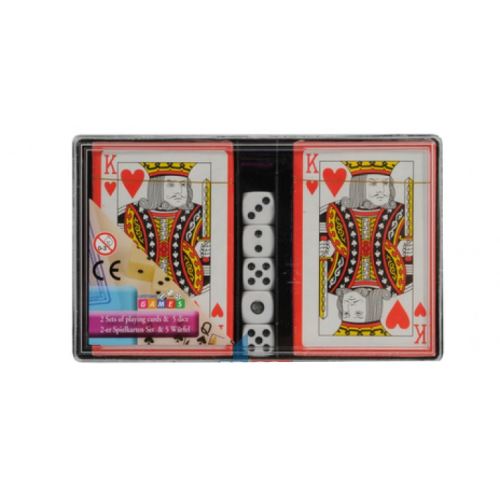 Lifetime Jeux de cartes avec des dés de sept pièces