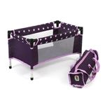 Lit de voyage pour bébé avec moustiquaire et auvent, sac à langer Lit de voyage pour bébé avec moustiquaire et auvent, sac à langer