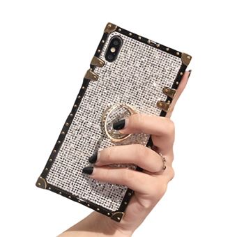 lenoup Bague de téléphone à Paillettes avec Strass artificiels, Support de téléphone pour téléphone Portable (Or Rose