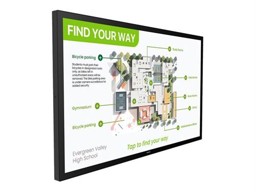 Non Communiqué Noir Philips 55Bdl3751t - Classe De Diagonale 55" Interactive 3000 Series Écran Lcd Rétro-Éclairé Par Led - Signalisation Numérique - Avec Écran Tactile (Multi-Touches) - Android - 4K Uhd (2160P) 3840 X 2160