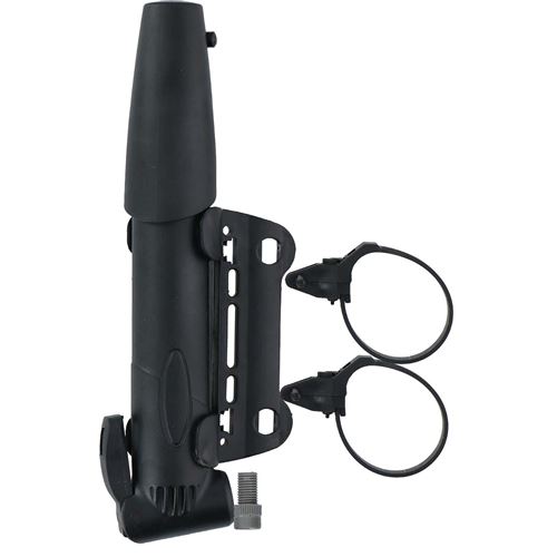 Non Communiqué Noir Mini Pompe Pour Vélo Avec Adaptateur Compacte Et Portable Dunlop