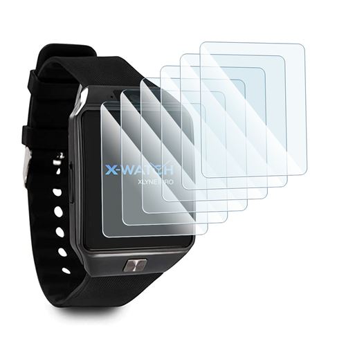 [Pack x6] Film de Protection en Verre Flexible pour Montre Sony Mobile SWR50MT