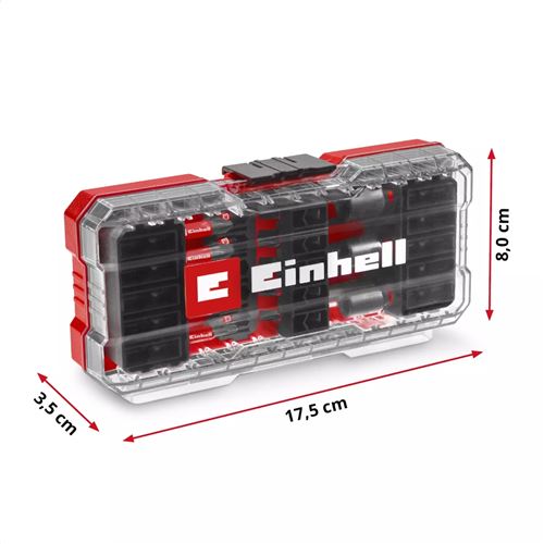 Non Communiqué Einhell Jeu D'embouts Résistant Aux Chocs - S-Case