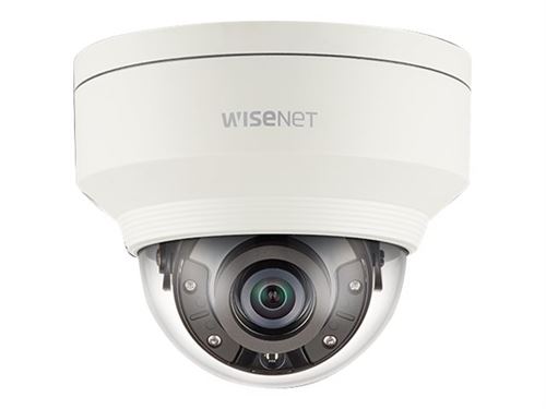 Hanwha Vision WiseNet X XNV-8020R - Caméra de surveillance réseau - dôme - extérieur - anti-poussière / imperméable / résistant aux dégradations - couleur (Jour et nuit) - 6 MP - 2560 x 1920 - Focale fixe - audio - composite - LAN 10/100 - MPEG-4,