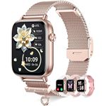 LIGE Montre Connectée Femme Bluetooth Appels Pour Android IOS Sport