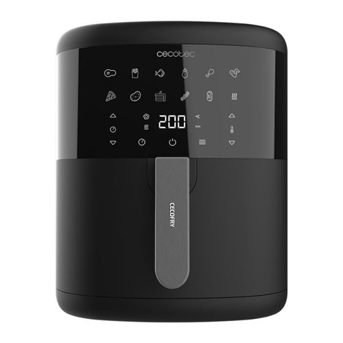 Cecotec Noir Cecofry Bombastik 6000 Unique 6 L Autonome 1700 W Friteuse D'air Chaud - Neuf - Image 3