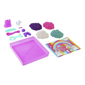 Pâte à modeler Kinetic Sand Shimmer Royaume des licornes